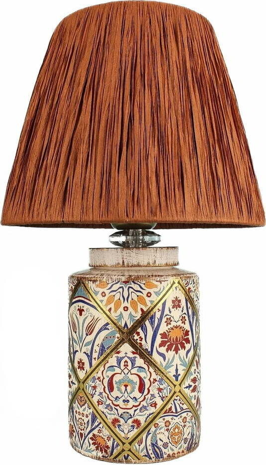 Hnědá stolní lampa (výška 40 cm) Alev – Opviq lights