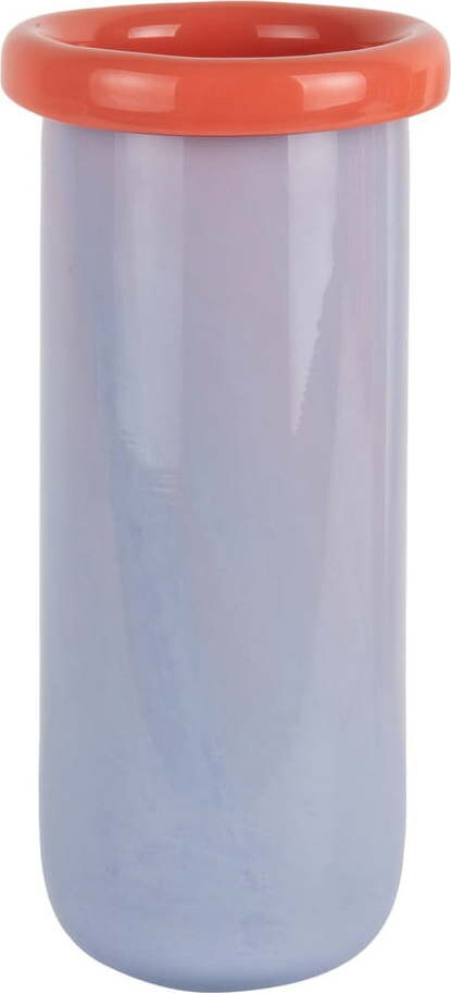 Fialová skleněná váza (výška 30,5 cm) Plegado – PT LIVING