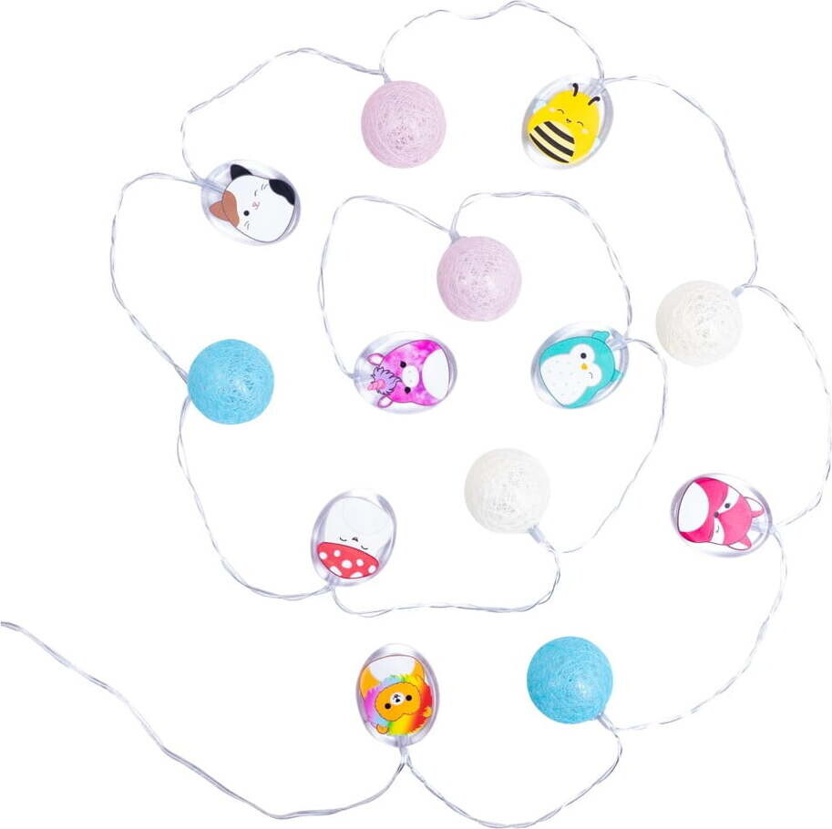Světelný řetěz na USB délka 330 cm Fizz – SQUISHMALLOWS