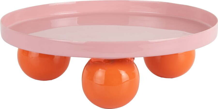 Kovový dekorační tác ø 20 cm Double Funky – PT LIVING