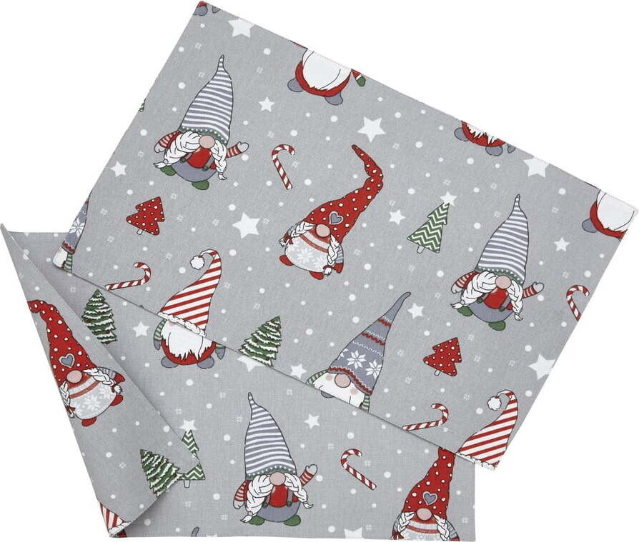 Bavlněná prostírání v sadě 4 ks s vánočním motivem 30x46 cm Gnomes – Catherine Lansfield