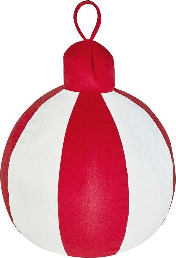 Plyšový dekorační polštář s vánočním motivem 25x30 cm Christmas Bauble – Catherine Lansfield