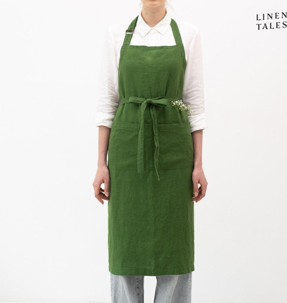 Lněná zástěra True Green – Linen Tales