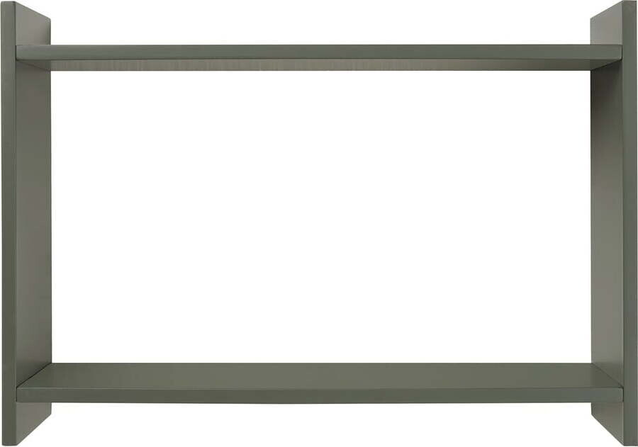 Šedozelená patrová police 50 cm Bamberg – House Nordic