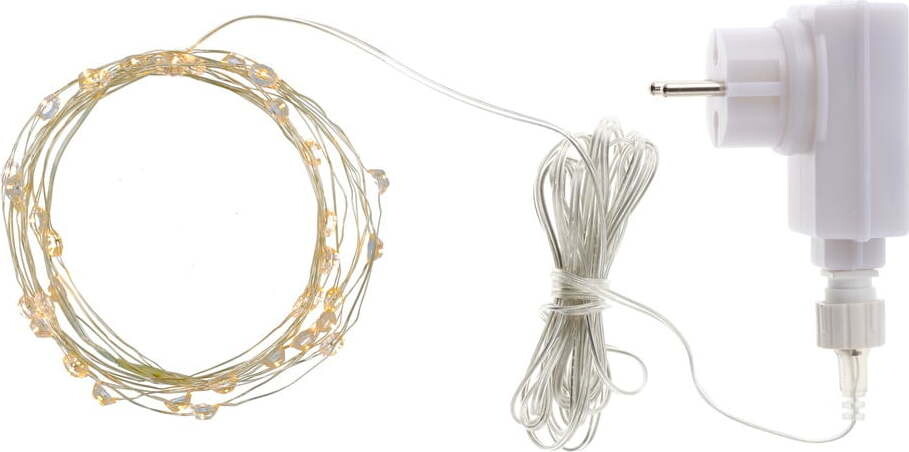 Světelný řetěz počet žárovek 80 ks do zásuvky délka 790 cm Maggie – Sirius