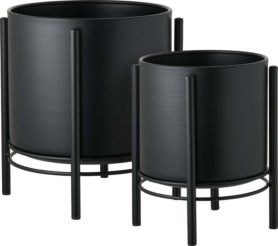 Kovové obaly na květináče v sadě 2 ks ø 25 cm Svarta – House Nordic