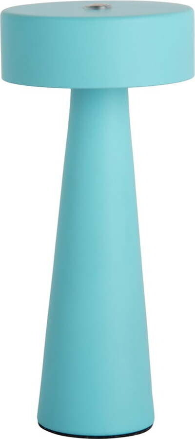 Tyrkysová LED stolní lampa (výška 16,5 cm) Mini LED Ring – Leitmotiv