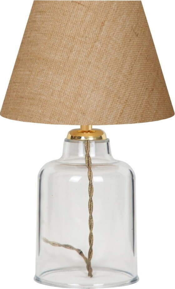 Stolní lampa s textilním stínidlem (výška 30 cm) Baran – Opviq lights