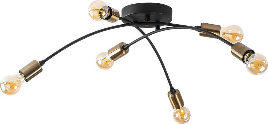 Černé stropní svítidlo 67x67 cm Banana – Opviq lights