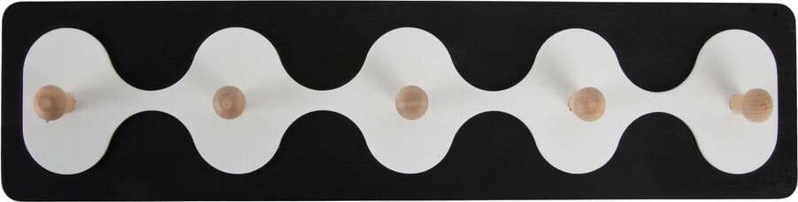 Černý nástěnný věšák 48 cm Rizar – PT LIVING