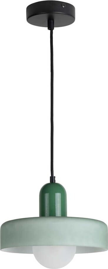 Zelené závěsné svítidlo ø 25 cm Opaco Grato – Leitmotiv