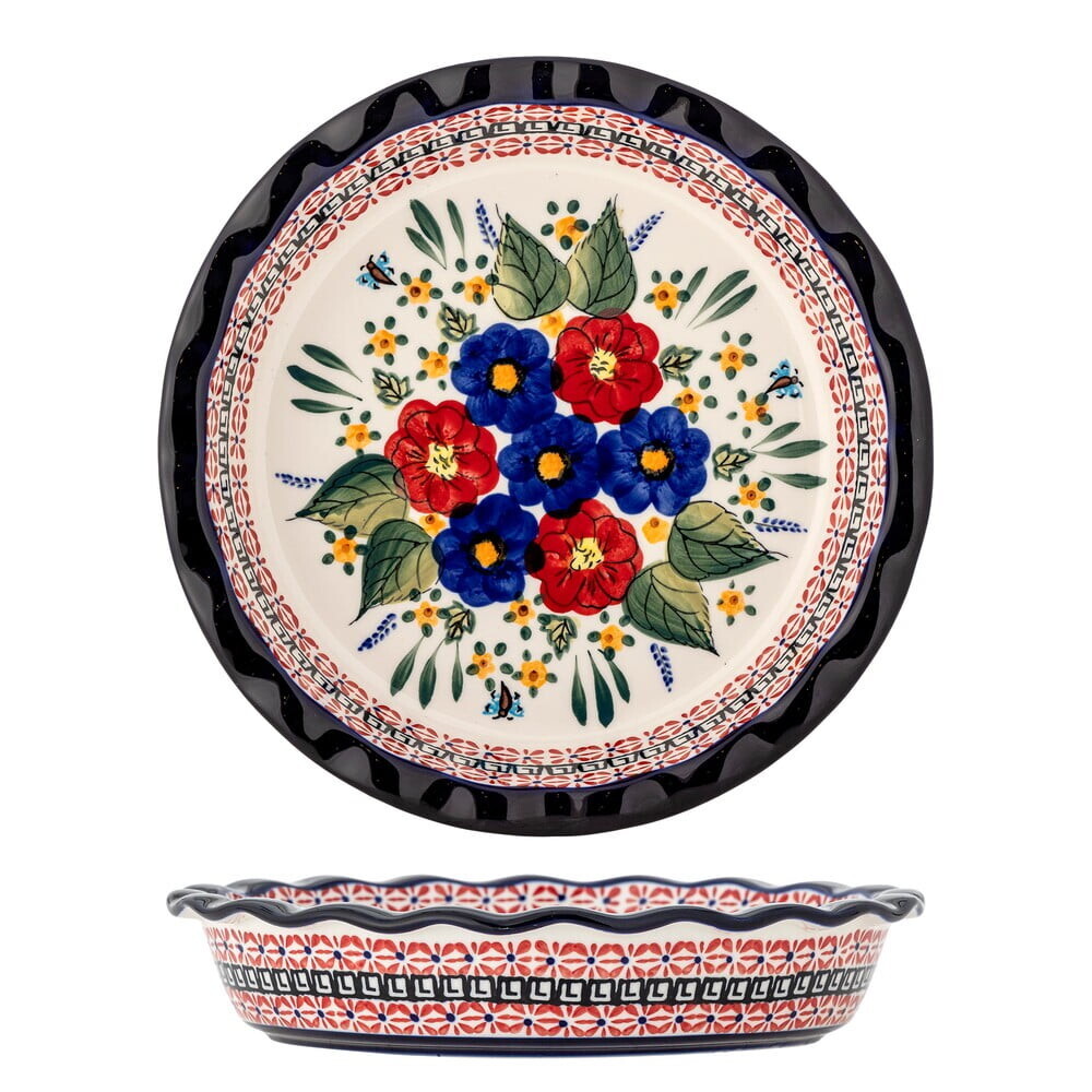 Servírovací talíř z kameniny ø 26,5 cm Florist – Bloomingville