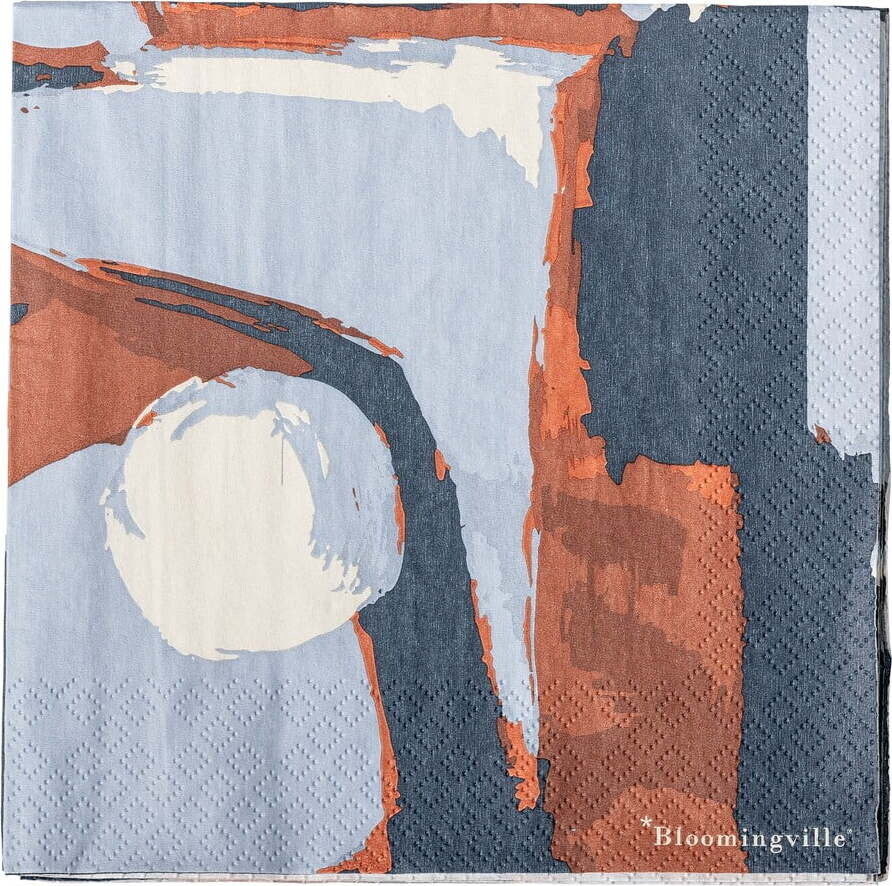 Papírové ubrousky v sadě 20 ks 33x33 cm Arty – Bloomingville