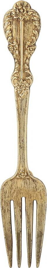 Nástěnný kovový háček ve zlaté barvě Cella – Bloomingville