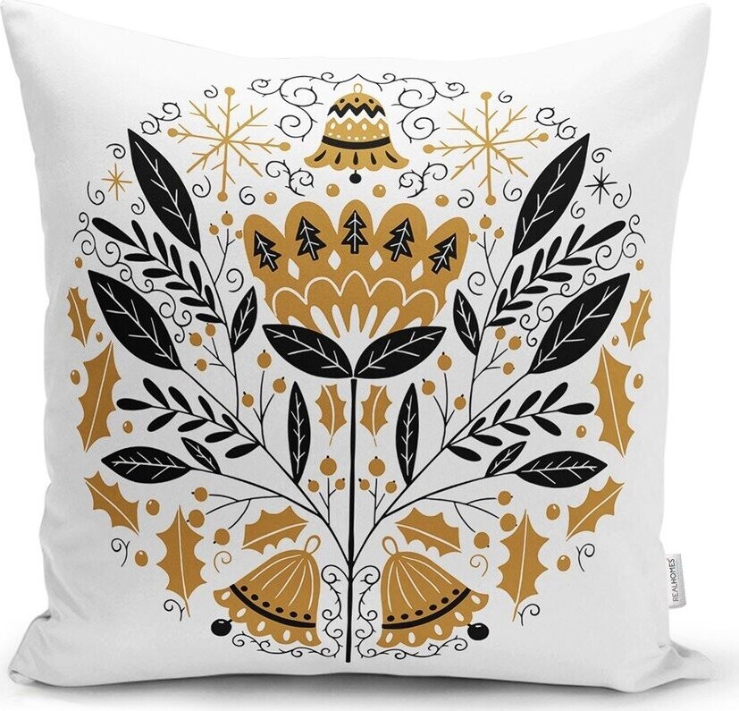 Povlak na polštář 43x43 cm Golden Illustration – Mila Home