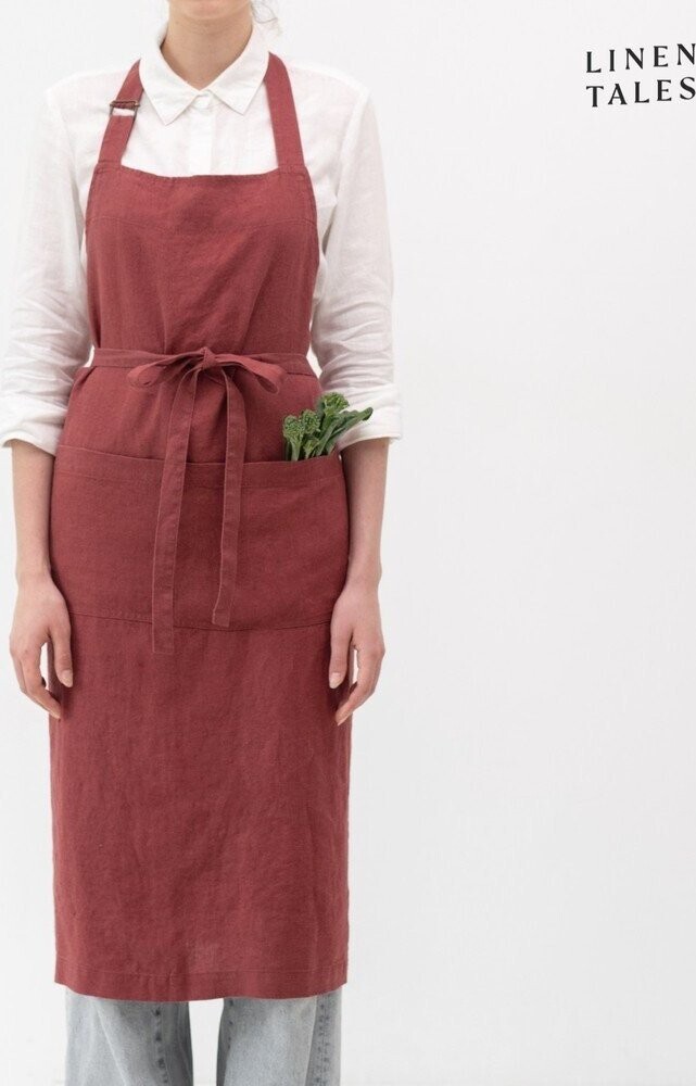 Lněná zástěra Marsala – Linen Tales