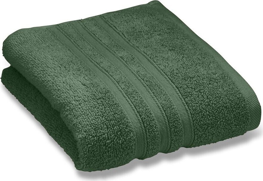 Tmavě zelená froté bavlněná osuška 70x120 cm Zero Twist – Catherine Lansfield
