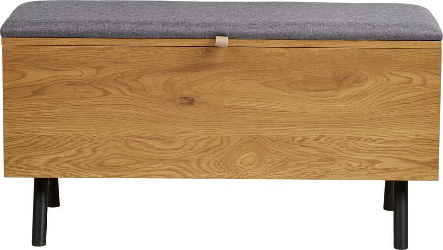 Truhla v dekoru dubu v přírodní barvě 92x48x33 cm Barco – House Nordic