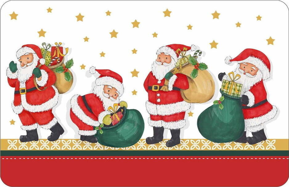 Plastové prostírání s vánočním motivem 28,5x44 cm Tradition – douceur d'intérieur