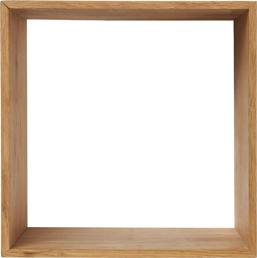 Patrová police z dubového dřeva v přírodní barvě 30 cm Lattoon – House Nordic