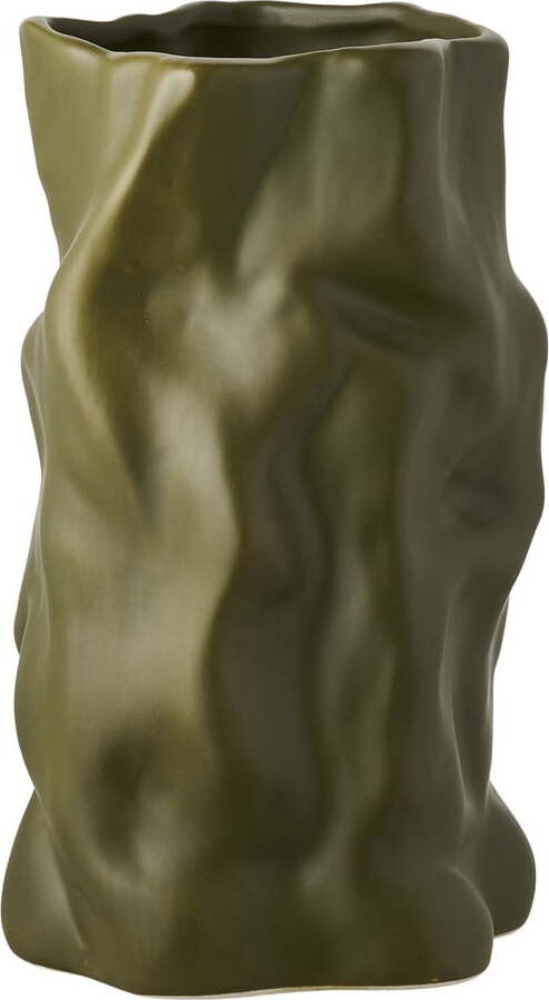 Zelená keramická váza (výška 25,5 cm) Lika – House Nordic