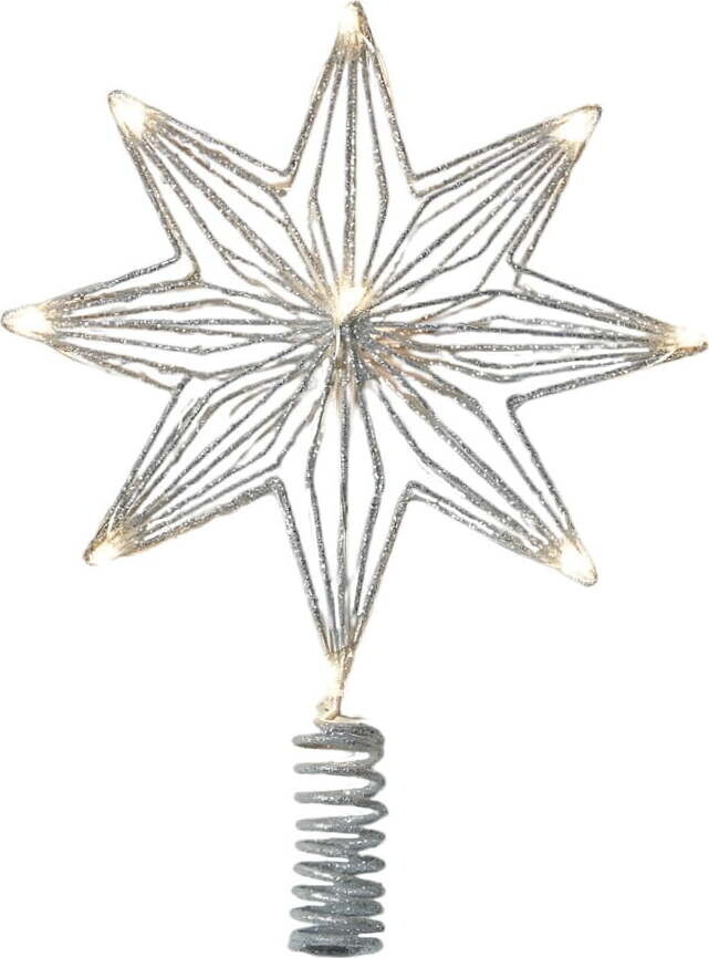 Světelná dekorace na baterky ve stříbrné barvě Chloe – Sirius