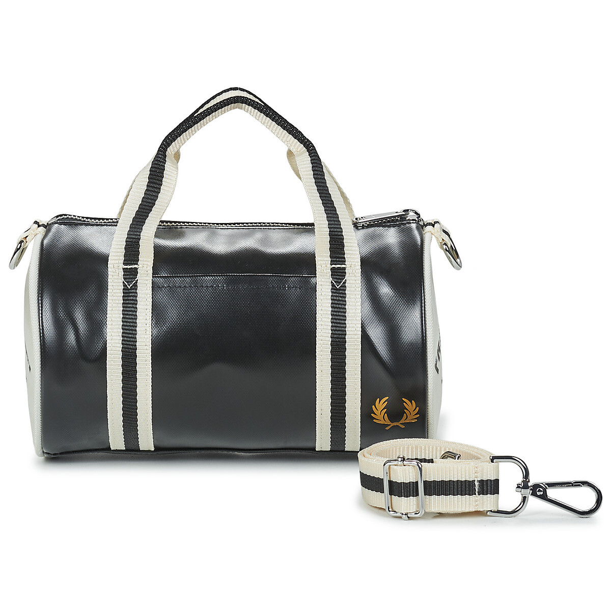 Fred Perry  CLASSIC MINI BARREL BAG  Černá