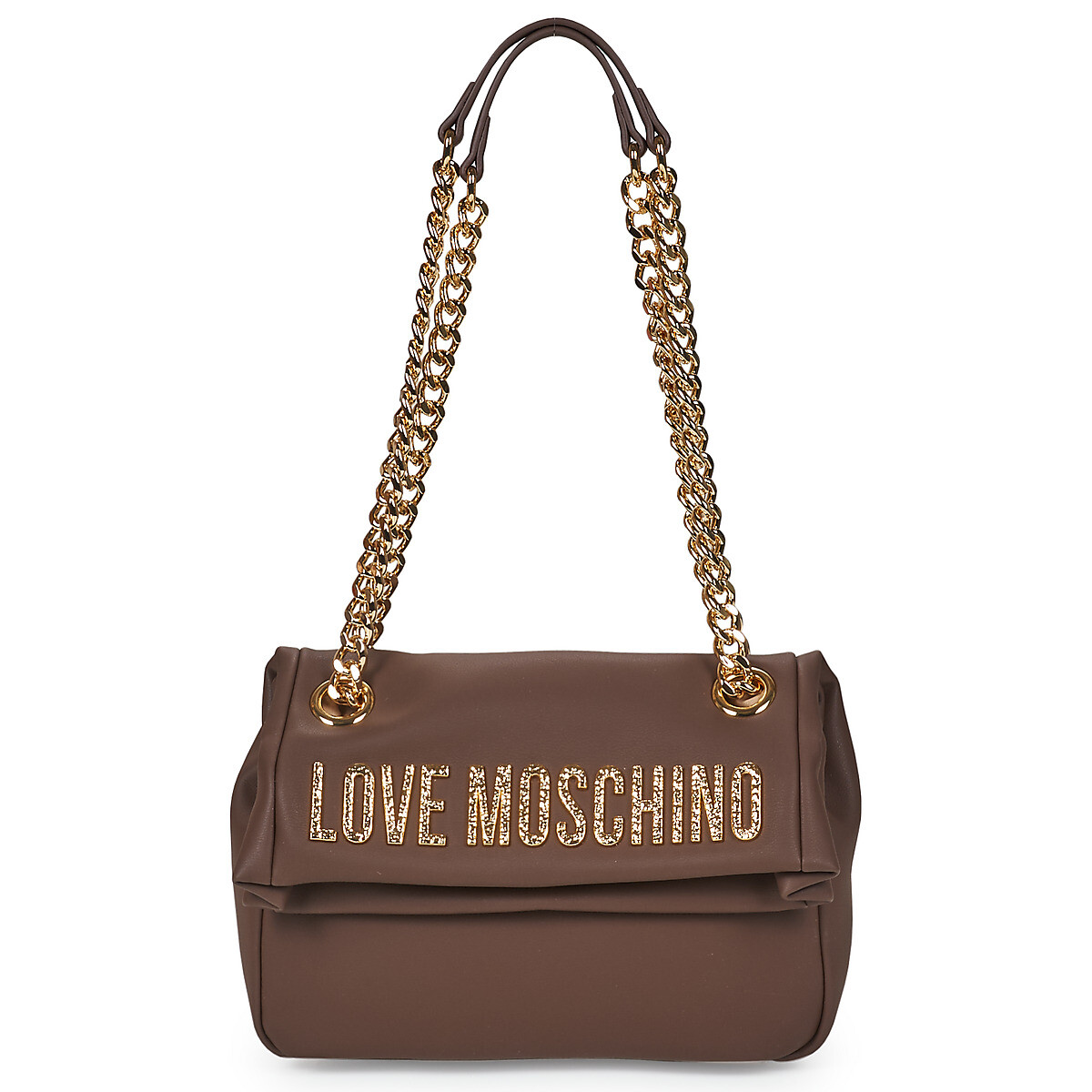 Love Moschino  BOLD LOVE HAMMERED  Hnědá