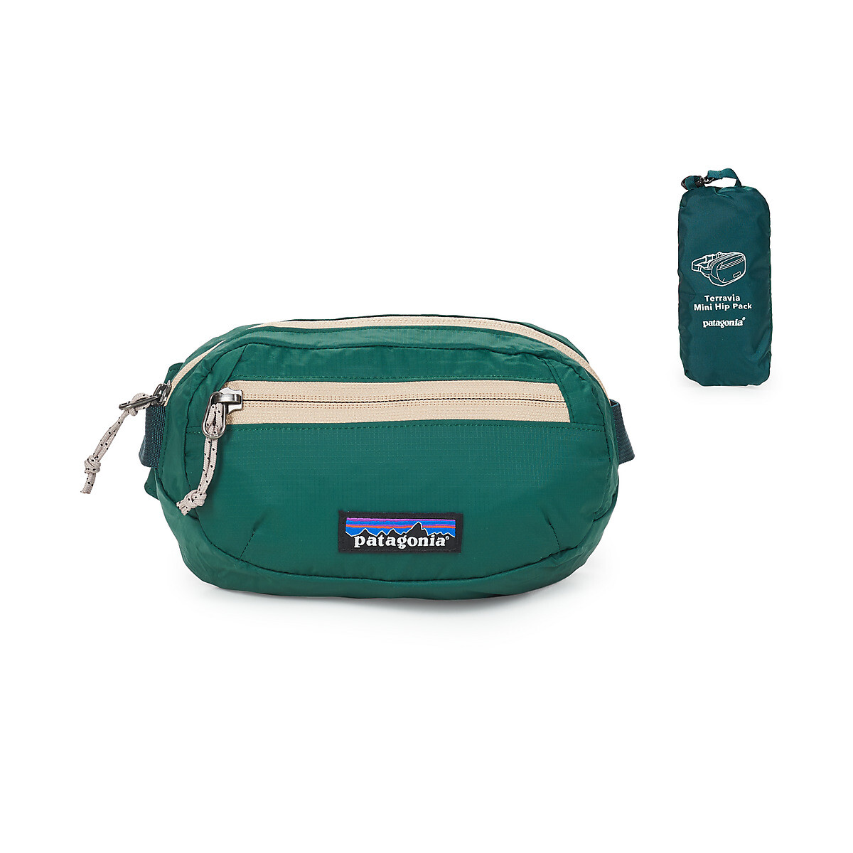 Patagonia  TERRAVIA MINI HIP PACK  Zelená