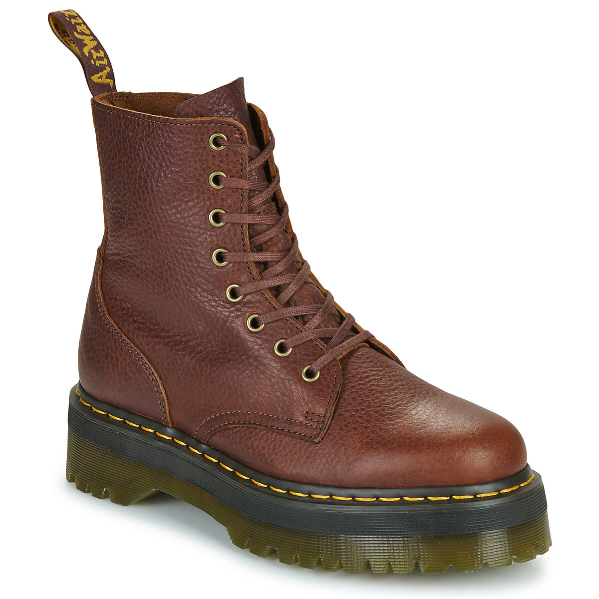 Dr. Martens  Jadon 8 Eye Boot Cashew Ambassador  Hnědá