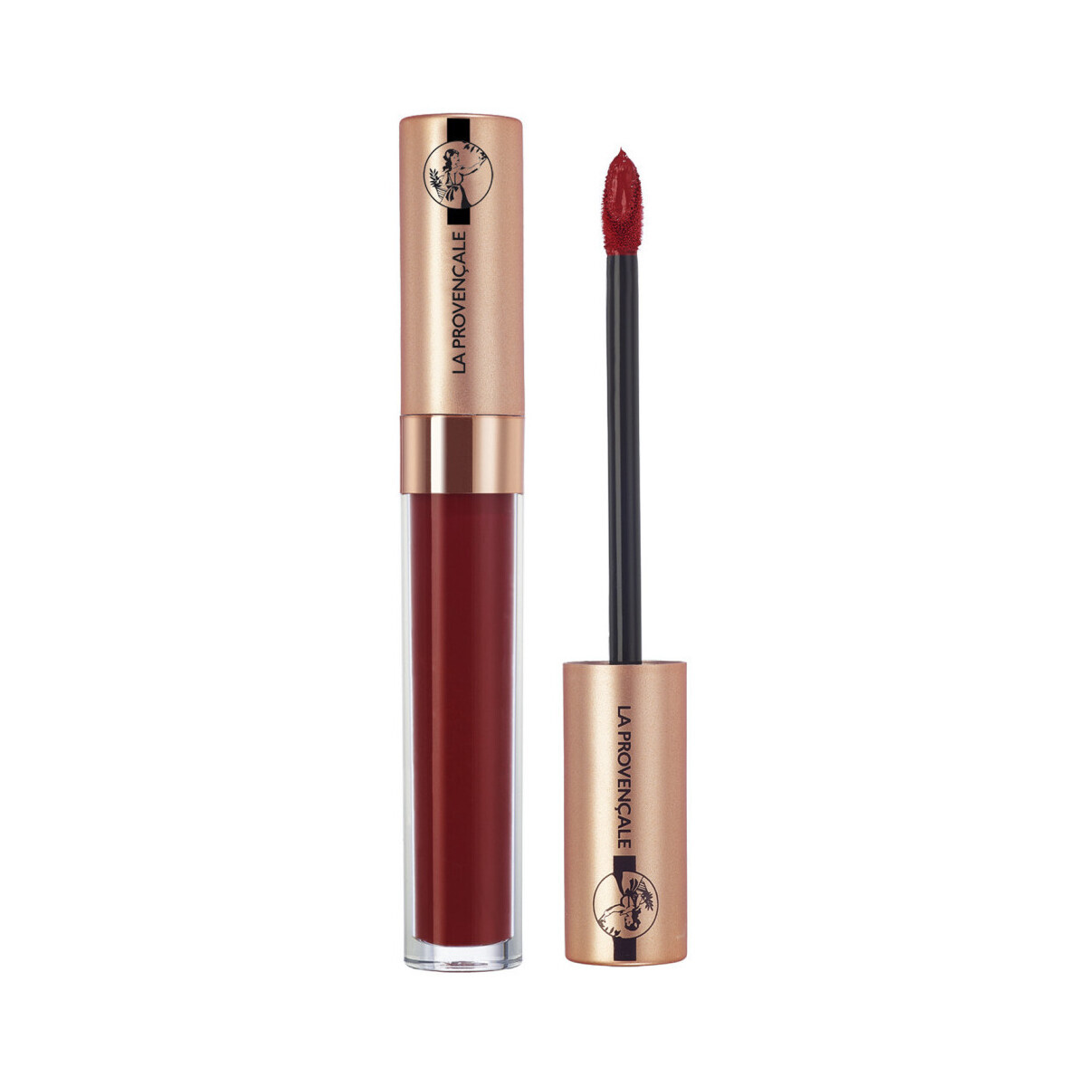 La Provençale Bio  Natural Solar Liquid Lipstick - 144 Rouge de Manosque  Červená