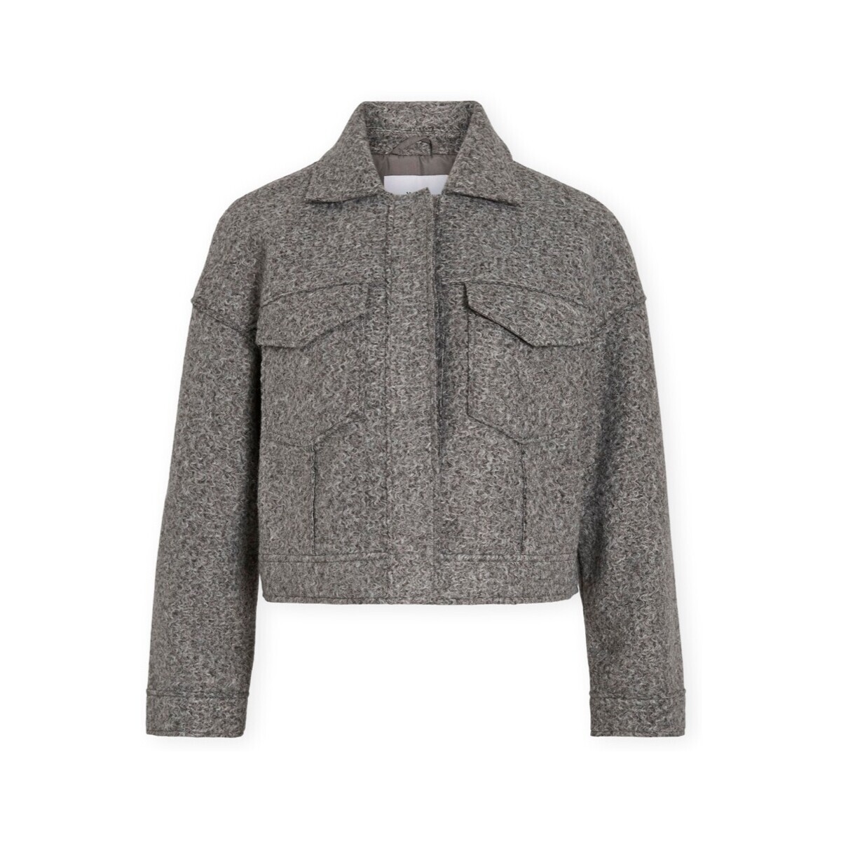 Vila  Franca Jacket - Medium Grey Melange  Šedá