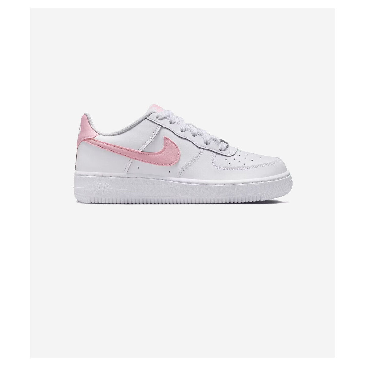 Nike  Air Force 1 Low White Medium Soft Pink (GS)  Bílá
