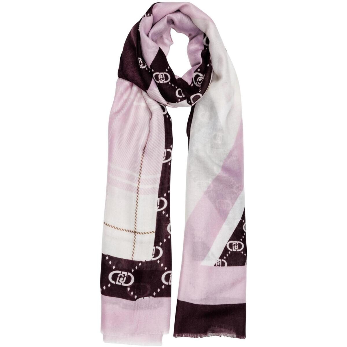 Liu Jo  ECS STOLA CHECK 70X180 2F5072 T0300  Fialová