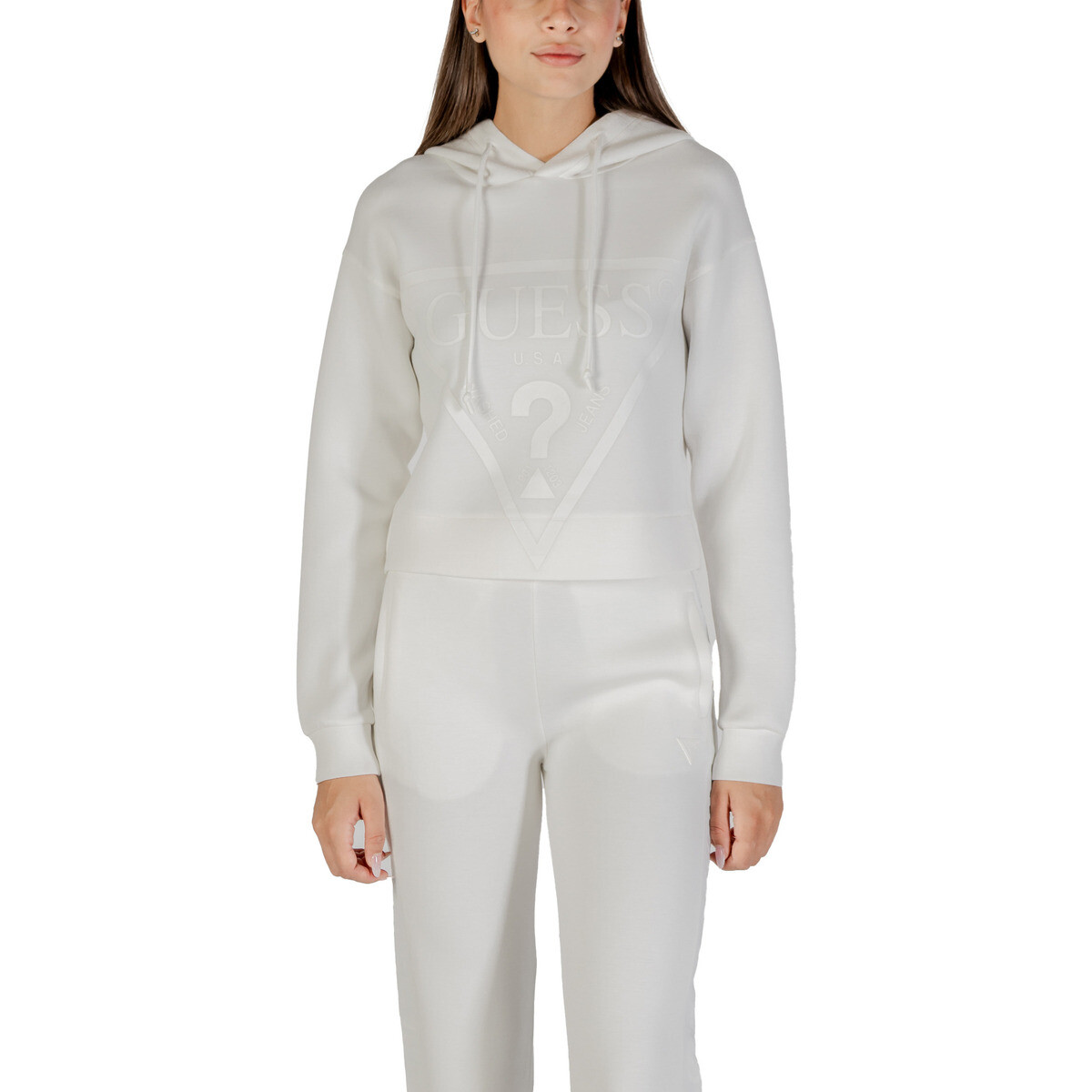 Guess  NEW ALISA HOODED V2YQ08 K7UW2  Bílá