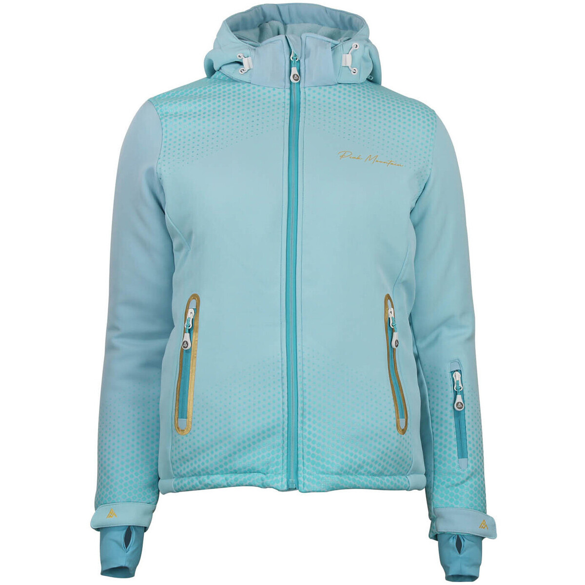 Peak Mountain  Blouson softshell ABRAPLUS  Modrá