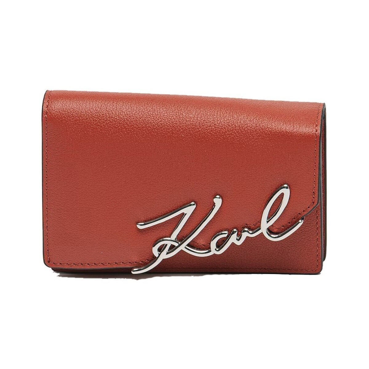 Karl Lagerfeld  K SIGNATURE SM WALLET  Červená