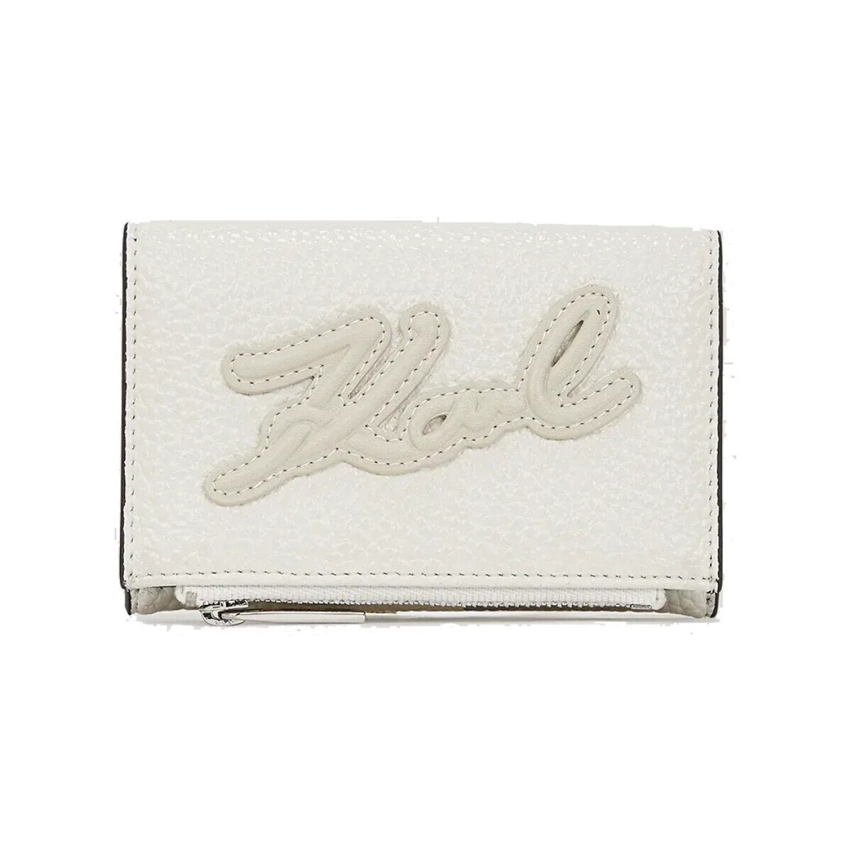 Karl Lagerfeld  K SKUARE SM BF WALLET GRAI  Bílá