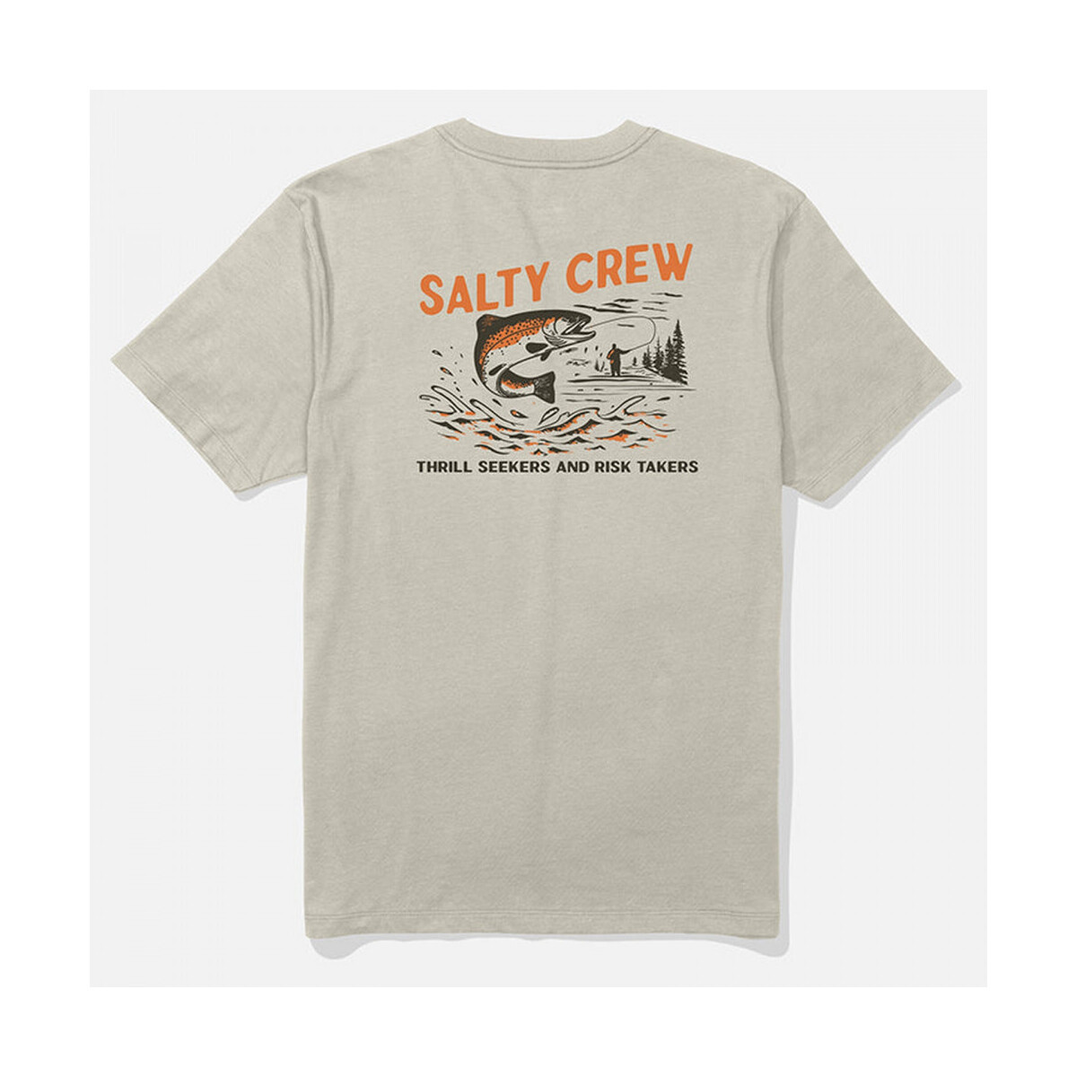 Salty Crew  Nature vibes classic ss tee  Bílá