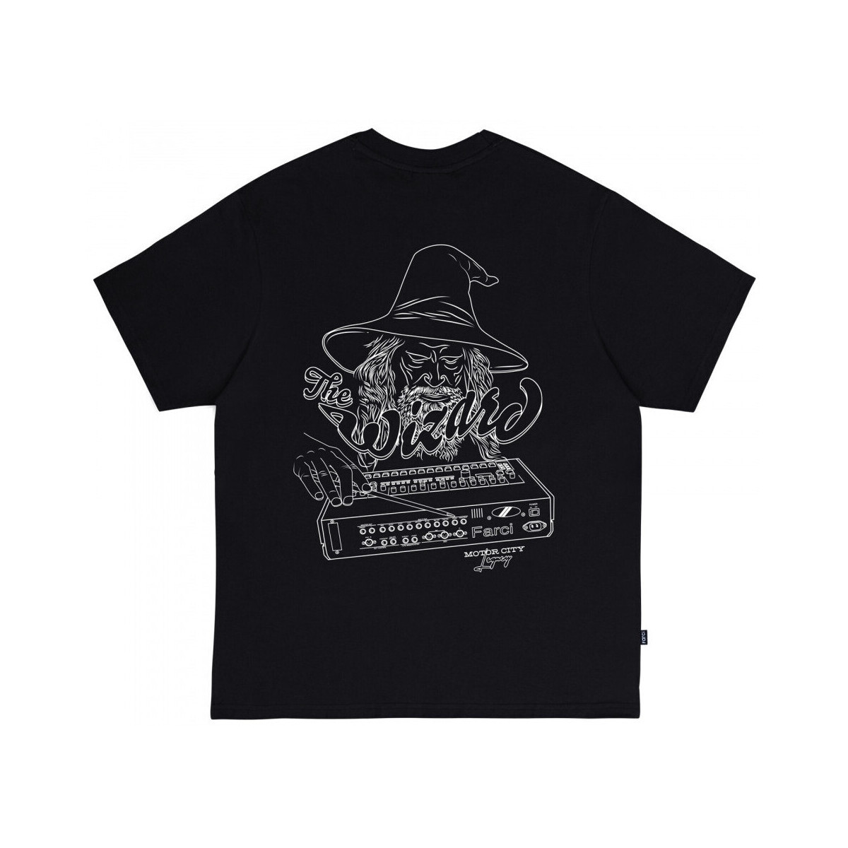 Farci  Tee wizard  Černá