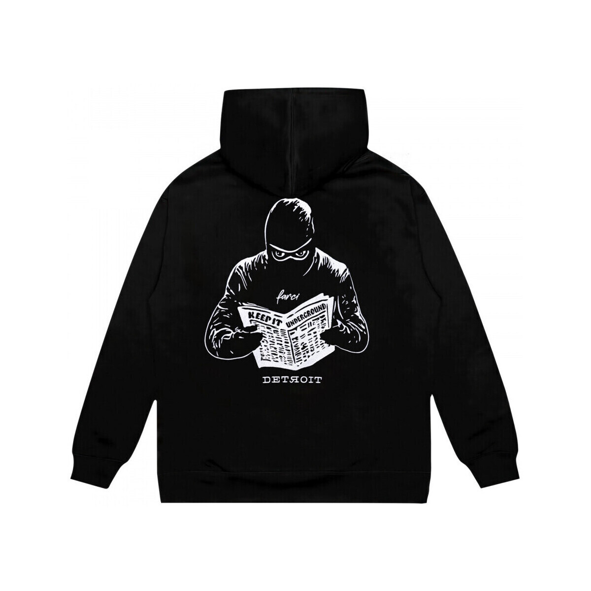 Farci  Hoodie keep 2  Černá