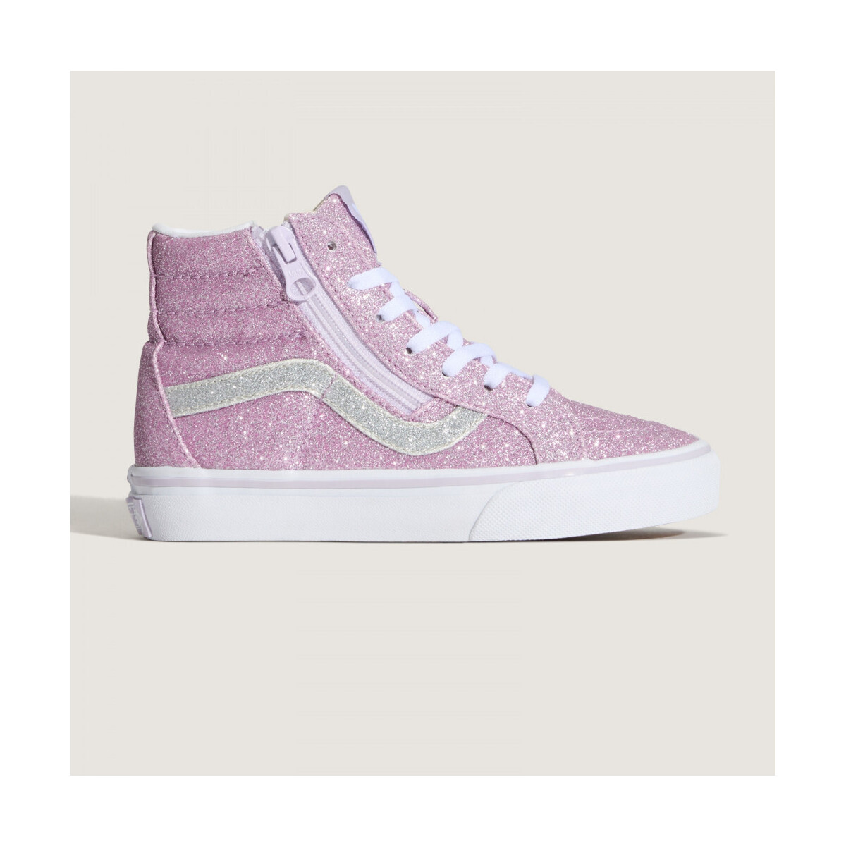 Vans  Sk8-hi reissue side zip glitter  Fialová