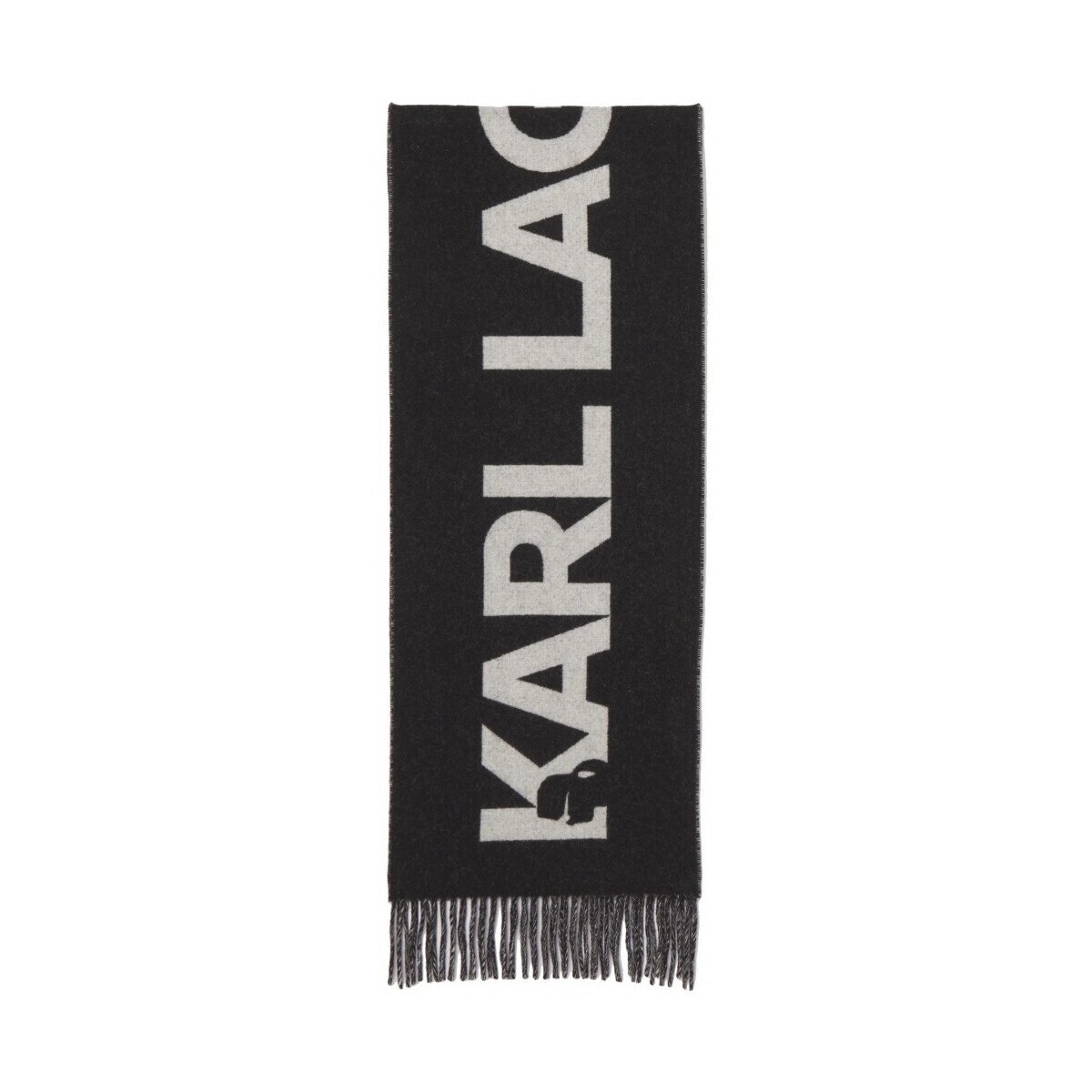 Karl Lagerfeld  K ESSENTIAL SCARF  Černá