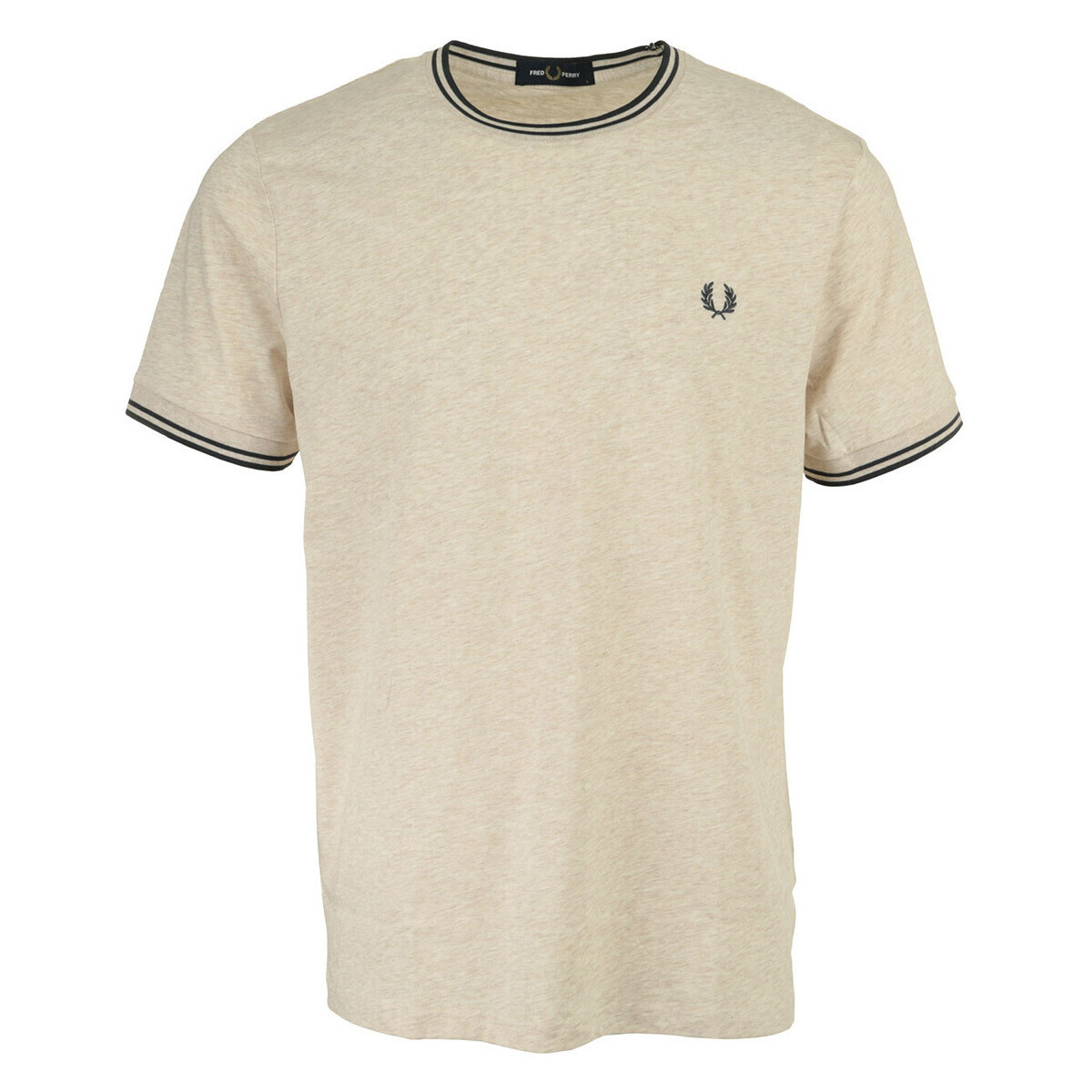 Fred Perry  Twiin Tipped T-shirt  Béžová