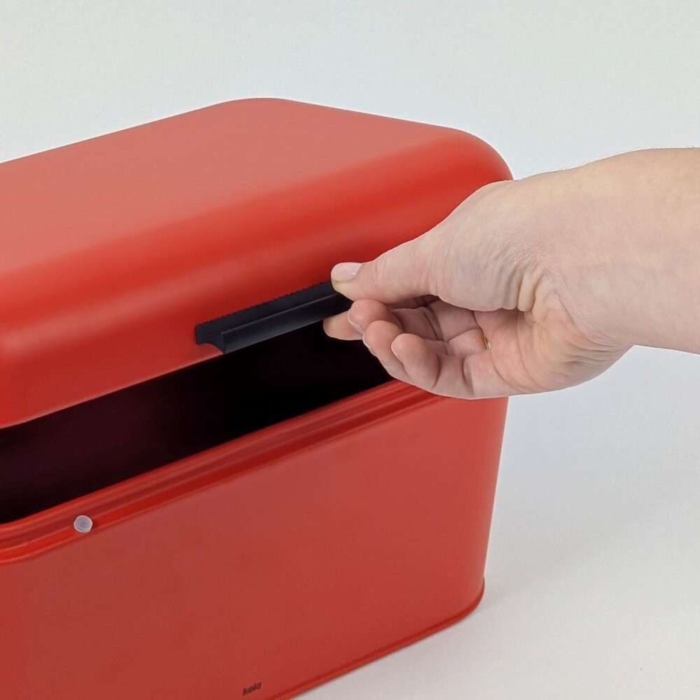 KELA Chlebník Frisca kov, červená 30x18x16,5 cm
KL-12846