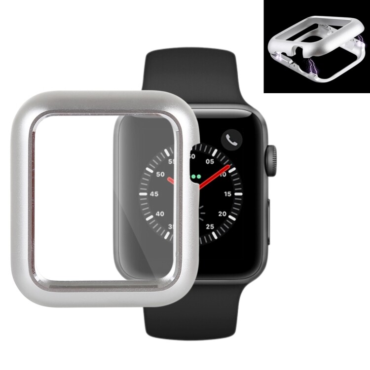 Magnetický bumper pro Apple Watch 42mm - Stříbrná