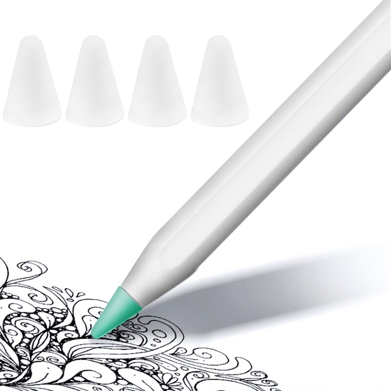 Kryt na hroty pro Apple Pencil (8 ks) - Transparentní