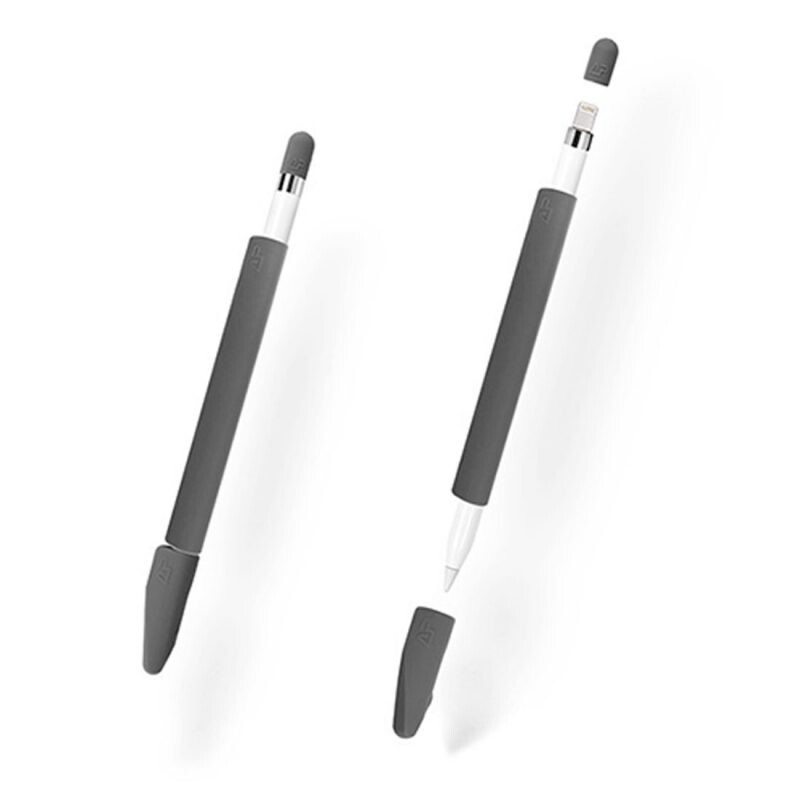 Silikonový obal na Apple Pencil (Sada 4 ks) - Šedá