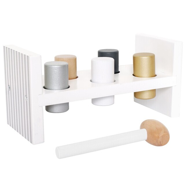 Zatloukací hra s kladivem šedá Jabadabado