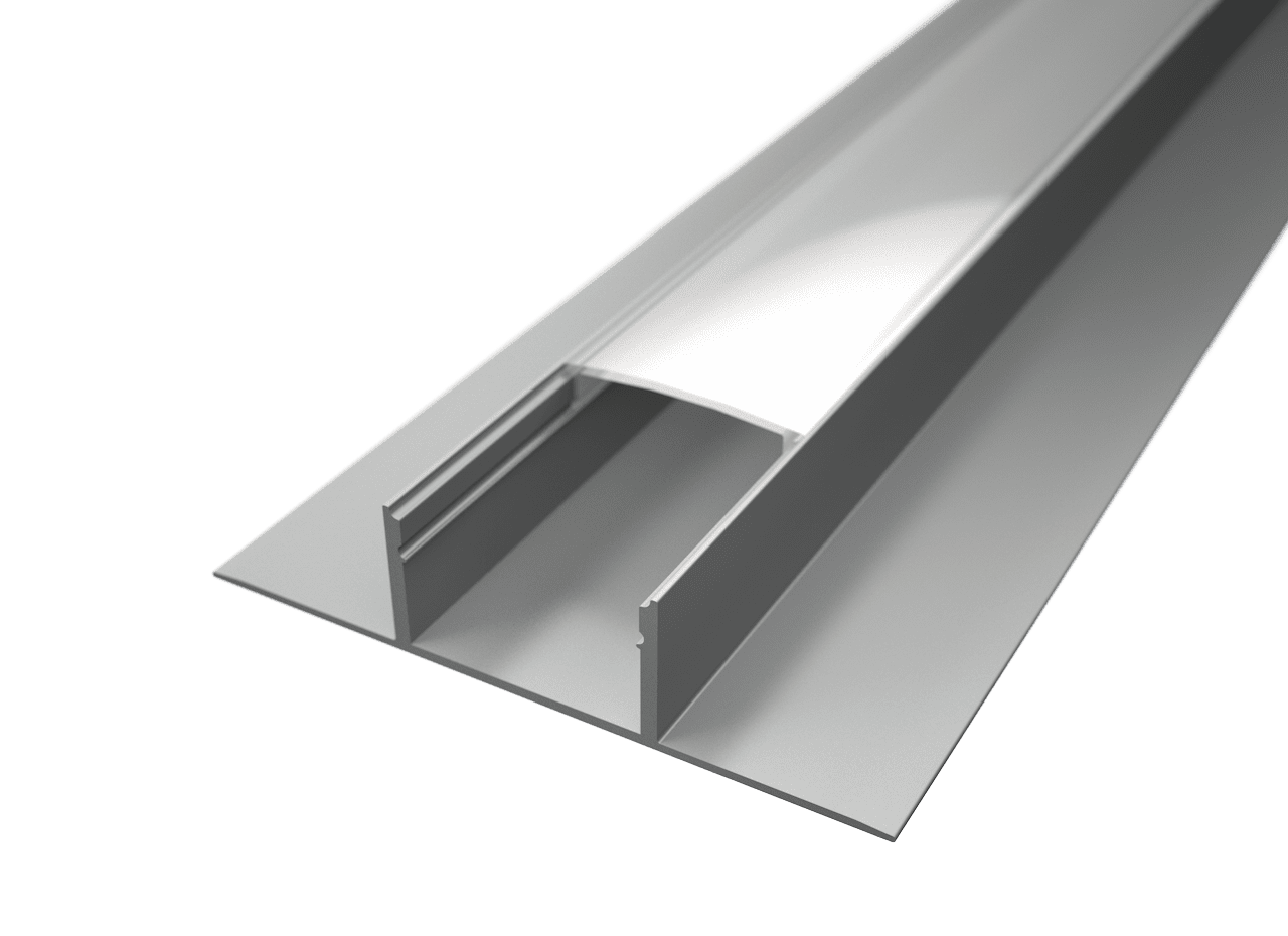 LED Solution Vestavný profil pro LED pásky V29 Vyberte variantu a délku: Profil bez difuzoru 1m LP317F-1M